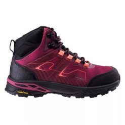 Buty Elbrus Endewa Mid Wp W 92800442301 fioletowe. Fioletowe buty treningowe ELBRUS, bez wzorów, z gumy, bez zapięcia. Za 547.62 zł.