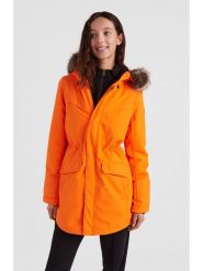 O'Neill Parka "Journey" w kolorze pomarańczowym rozmiar: L. Pomarańczowe płaszcze O'Neill, l, bez wzorów, bez kaptura. Za 337.41 zł.