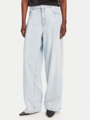 BOSS Jeansy C_ Slouchy 50540261 Niebieski Relaxed Fit. Niebieskie jeansy Boss, bez wzorów, z bawełny. Za 509.99 zł.