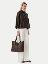 Furla Torebka Goccia L WB01788 BX3353 CN 2460S Brązowy ciemny. Brązowe torebki klasyczne Furla, bez wzorów, ze skóry, bez dodatków. Za 1,439.00 zł.