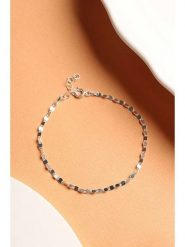 Heliophilia Srebrna bransoletka z elementami ozdobnymi rozmiar: onesize. Szare bransoletki Heliophilia, srebrne. Za 43.99 zł.