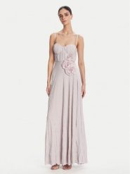Elisabetta Franchi Sukienka wieczorowa ABR2252E2 544 Fioletowy Regular Fit. Fioletowe sukienki Elisabetta Franchi, bez wzorów, z syntetyku, wizytowe, bez kołnierzyka, bez ramiączek. Za 3,389.00 zł.