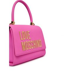 Torebka LOVE MOSCHINO. Czerwone torebki klasyczne Love Moschino, bez wzorów, klasyczne, bez dodatków. Za 1,009.00 zł.