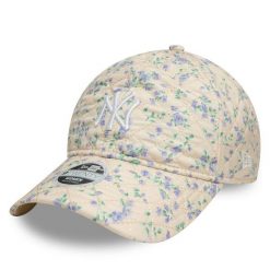 Czapka z daszkiem New Era. Brązowe czapki z daszkiem New Era, bez wzorów. Za 99.99 zł.