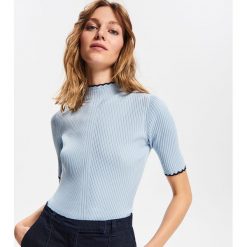 Dzianinowa bluzka - Niebieski. Bluzki marki Reserved. Za 99.99 zł.