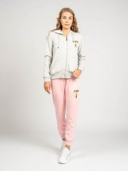 Trussardi Sport Spodnie | 44P00010 1T000657 | Kobieta | Różowy. Czerwone spodnie sportowe TRUSSARDI, bez wzorów, z bawełny. W wyprzedaży za 229.00 zł.