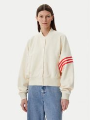 Adidas Bluza Neuclassics JI8523 Beżowy Loose Fit. Brązowe bluzy adidas, s, bez wzorów, z bawełny, bez kaptura. Za 339.99 zł.