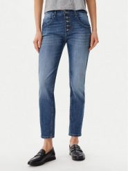 Please Jeansy P1YMBQ2W5L Granatowy Slim Fit. Niebieskie jeansy Please, l, bez wzorów, z jeansu. Za 219.99 zł.