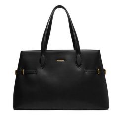 Torebka GINO ROSSI. Czarne shopper bag Gino Rossi, bez wzorów, bez dodatków. Za 279.99 zł.