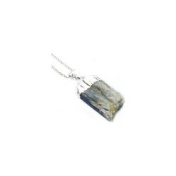 Naszyjnik Kyanit Niebieski Surowy srebro. Niebieskie naszyjniki Brazi druse jewelry. Za 170.00 zł.