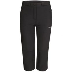 Damskie Spodnie Softshell 3/4 Alpine Pro Hyda 36 - Oddychające i Elastyczne. Zielone spodnie dresowe Alpine Pro, bez wzorów, z softshellu. Za 201.99 zł.
