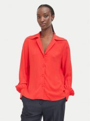 BOSS Koszula C_Brystel 50577966 Czerwony Regular Fit. Czerwone koszule Boss, bez wzorów, z wiskozy, bez kołnierzyka, bez ramiączek. Za 749.99 zł.