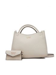 Guess Torebka HWPG96 48050 Beżowy. Brązowe torebki klasyczne Guess, z aplikacjami, ze skóry, bez dodatków. Za 699.99 zł.