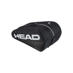Torba na rakiety tenisowe Head Tour. Czarne torby sportowe Head, bez wzorów, z materiału, na ramię. Za 380.00 zł.