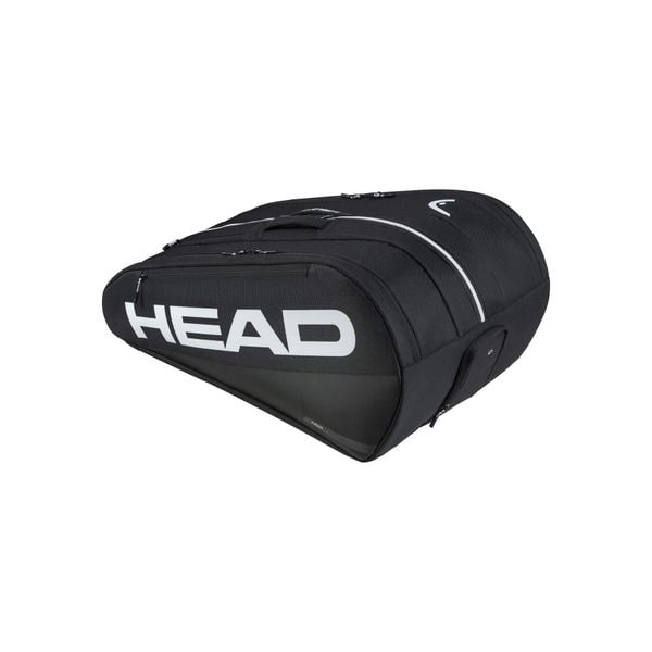 Torba na rakiety tenisowe Head Tour. Czarne torby sportowe Head, bez wzorów, z materiału, na ramię. Za 323.00 zł.