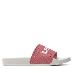 Klapki Levi's®. Czerwone klapki bez wzorów, bez obcasa, bez zapięcia. Za 139.99 zł.