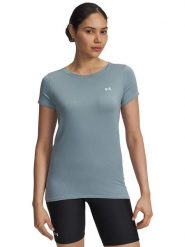 Under Armour Koszulka sportowa w kolorze błękitnym rozmiar: XS. Niebieskie t-shirty sportowe Under Armour, xs, bez wzorów, z materiału, bez ramiączek, outdoorowe. Za 74.99 zł.