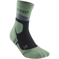 Skarpetki damskie CEP Compression Max cushion Mid Cut. Szare skarpetki CEP, bez wzorów. Za 155.50 zł.