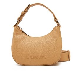 Torebka LOVE MOSCHINO. Brązowe torebki klasyczne Love Moschino, bez wzorów, klasyczne, bez dodatków. Za 559.99 zł.