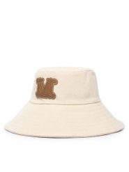 Max Mara Beachwear Kapelusz Gondola 2616571019 Beżowy. Brązowe kapelusze Max Mara Beachwear, bez wzorów, z bawełny. Za 614.99 zł.