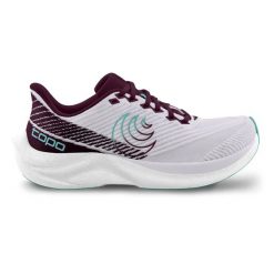 Damskie buty do biegania Topo Athletic Cyclone 3. Fioletowe buty do biegania Topo Athletic, bez wzorów, z gumy, bez zapięcia, do biegania. Za 756.35 zł.