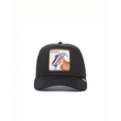 Czapka z daszkiem Goorin Bros. The Goat Black Trucker 101-0385-BLK. Czarne czapki z daszkiem Goorin Bros, bez wzorów. Za 179.00 zł.