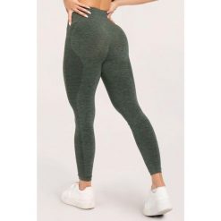 Legginsy fitness damskie Gym Glamour seamless. Zielone legginsy GYM GLAMOUR, bez wzorów, glamour. Za 169.99 zł.