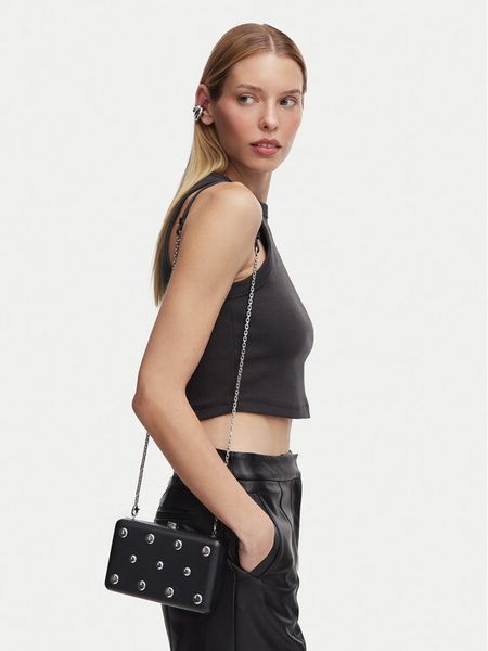 KARL LAGERFELD Torebka B3W30109 Czarny. Czarne kopertówki KARL LAGERFELD, bez wzorów, ze skóry, bez dodatków. Za 849.99 zł.