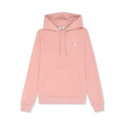 Bluza damska z kapturem Fila Lierna. Czerwone bluzy Fila, bez wzorów, bez ramiączek, z kapturem. Za 301.13 zł.