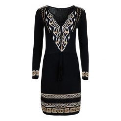 Desigual Sukienka Damska Neltu S Czarny. Sukienki marki Desigual. W wyprzedaży za 302.00 zł.