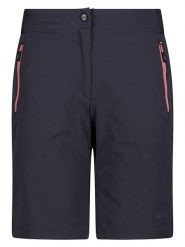 Cmp Bermudy funkcyjne w kolorze granatowym rozmiar: 34. Niebieskie spodnie dresowe CMP, bez wzorów, z materiału. Za 119.68 zł.