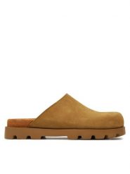 Camper Klapki Brutus Sandal K201545-005 Brązowy. Brązowe klapki Camper, bez wzorów, ze skóry, bez obcasa, bez zapięcia. Za 969.99 zł.