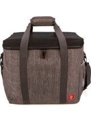 IRIS Torba termiczna "Cooler" w kolorze szarobrązowym - 36,5 x 33 x 20 cm rozmiar: onesize. Brązowe torby sportowe IRIS, bez wzorów, z materiału, przez ramię. Za 154.79 zł.