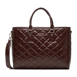 Torebka Nine West. Brązowe torebki klasyczne Nine West, bez wzorów, klasyczne, bez dodatków. Za 249.99 zł.