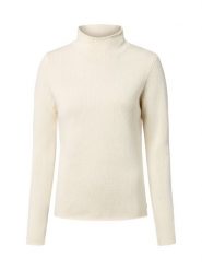 Fynch-Hatton Wełniany sweter damski Kobiety Wełna biały jednolity, XXL. Białe swetry Fynch-Hatton, xxl, bez wzorów, z wełny, klasyczne, bez ramiączek. Za 649.95 zł.