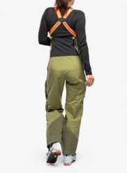 Spodnie skiturowe damskie Ortovox 3L Deep Shell Bib Pants. Zielone spodnie narciarskie ORTOVOX, bez wzorów, z materiału, narciarskie, Dermizax. Za 1,913.99 zł.