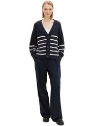 TOM TAILOR Denim Kardigan w kolorze granatowym rozmiar: XXL. Niebieskie swetry TOM TAILOR DENIM, xxl, bez wzorów, z denimu, bez ramiączek. Za 79.96 zł.