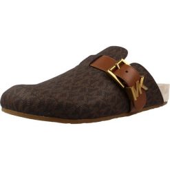 Buty MICHAEL KORS 40T6GRFP1B GREER MULE Brązowy. Brązowe buty trekkingowe Michael Kors Access, bez wzorów, ze skóry, bez zapięcia, trekkingowe. Za 740.99 zł.