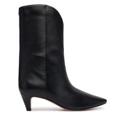 Botki MICHAEL Michael Kors. Czarne botki MICHAEL Michael Kors, bez wzorów, bez obcasa, na szpilce, bez zapięcia. Za 1,129.00 zł.