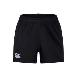 Dziecięce szorty z poliestru Canterbury Teen Professional. Czarne szorty CANTERBURY, bez wzorów, sportowe. Za 182.00 zł.