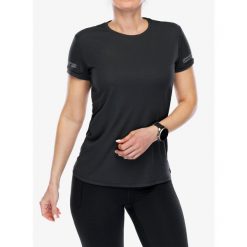 Koszulka szybkoschnąca damska CMP Esten. Czarne t-shirty sportowe CMP, bez wzorów, bez ramiączek. Za 101.99 zł.