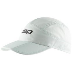 Sportowa czapka z daszkiem do biegania unisex lekka regulowana CORE Run CEP. Czarne czapki z daszkiem CEP, bez wzorów, sportowe. Za 84.00 zł.