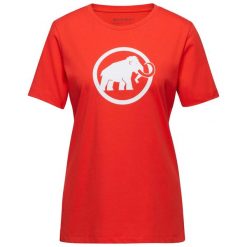 T-Shirt Mammut Mammut Core T-Shirt Wome Damskie. Czerwone t-shirty sportowe Mammut, s, bez wzorów, z bawełny, bez ramiączek, wspinaczkowe. Za 193.35 zł.