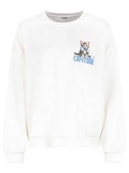 Sublevel Bluza w kolorze białym rozmiar: XL. Białe bluzy Sublevel, xl, bez wzorów, bez ramiączek, bez kaptura. Za 140.86 zł.