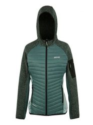 Regatta Kurtka hybrydowa "Newhill" w kolorze zielonym rozmiar: 38. Zielone kurtki Regatta, bez wzorów, z puchu, bez kaptura. Za 139.20 zł.