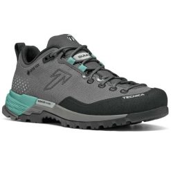 Buty podejściowe damskie Tecnica Sulfur S GTX. Szare buty treningowe Tecnica, bez wzorów, z gore-texu, bez zapięcia, wspinaczkowe, gore-tex. Za 999.99 zł.