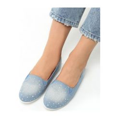 Błękitne Balerinki Zander. Baleriny marki Born2be. Za 29.99 zł.