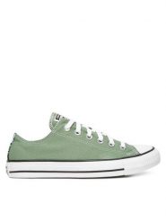 Converse Trampki Chuck Taylor All Star Mini Flowers A14982C Zielony. Zielone trampki Converse, bez wzorów, z materiału, retro, bez zapięcia. Za 329.99 zł.