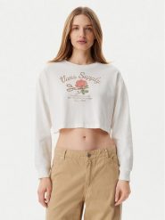 Vans Bluzka Supply Boutique VN000MDC Écru Relaxed Fit. Bluzki Vans, xs, bez wzorów, z bawełny, bez kołnierzyka, bez ramiączek. Za 99.99 zł.