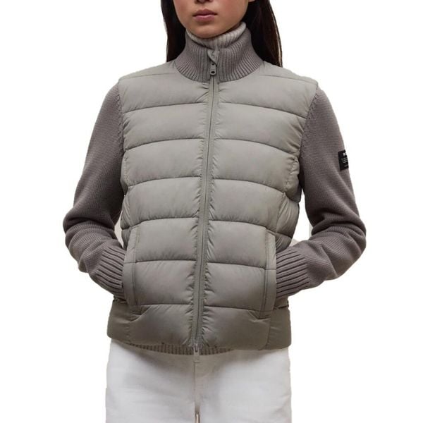 Kurtka ECOALF DENALI HYBRID WOMA Beżowy. Brązowe kurtki Ecoalf, bez wzorów, z syntetyku, sportowe, bez kaptura. Za 954.92 zł.